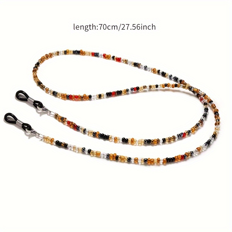 Boho Beaded Glasses Lanyard St - огляд і ціна Mask Lanyard Adjustable