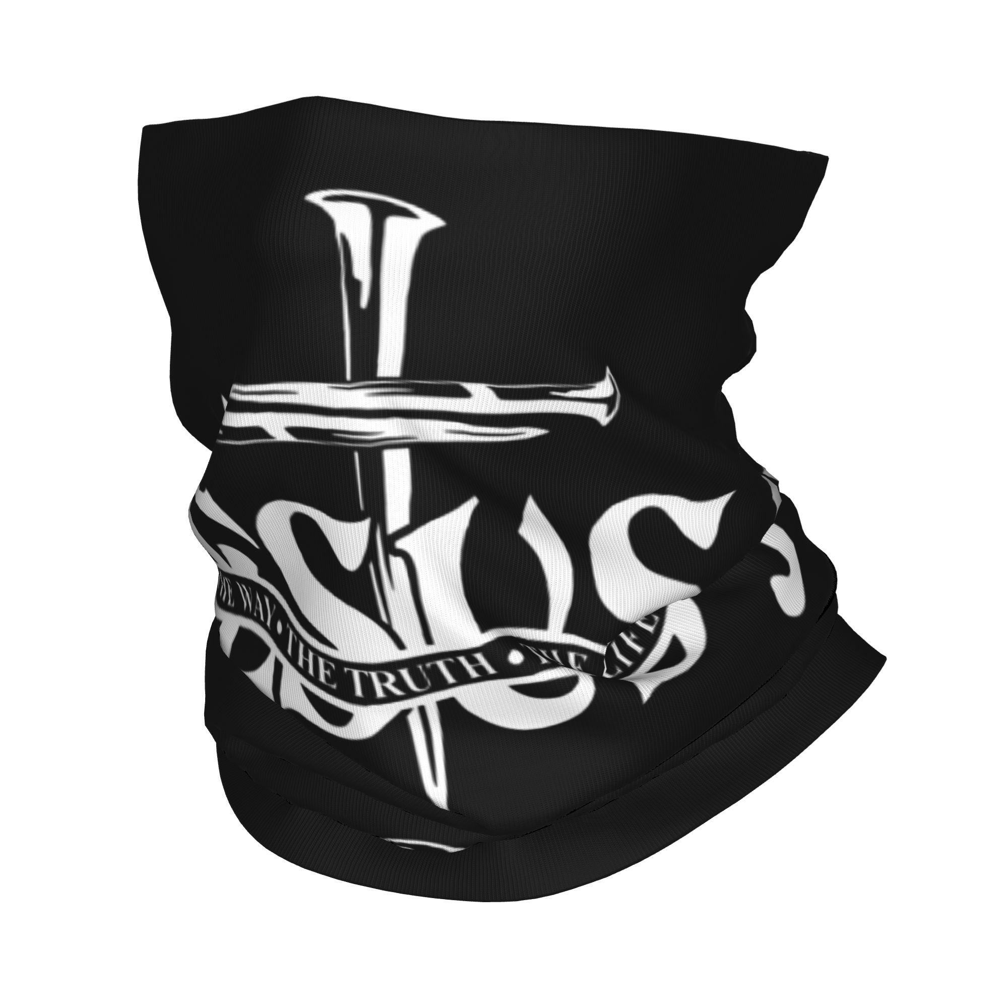 Custom Jesus The Way The Truth - огляд і ціна Neck Gaiter Face Cover