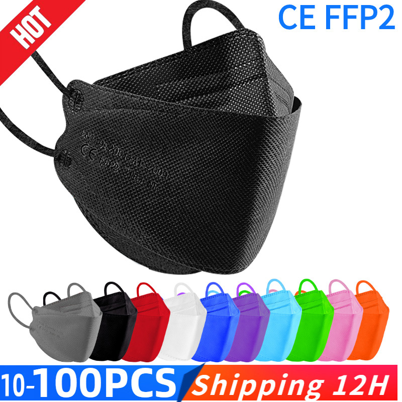 Fish Mask KN95 Mascarillas FPP - огляд і ціна Disposable Surgical Mask