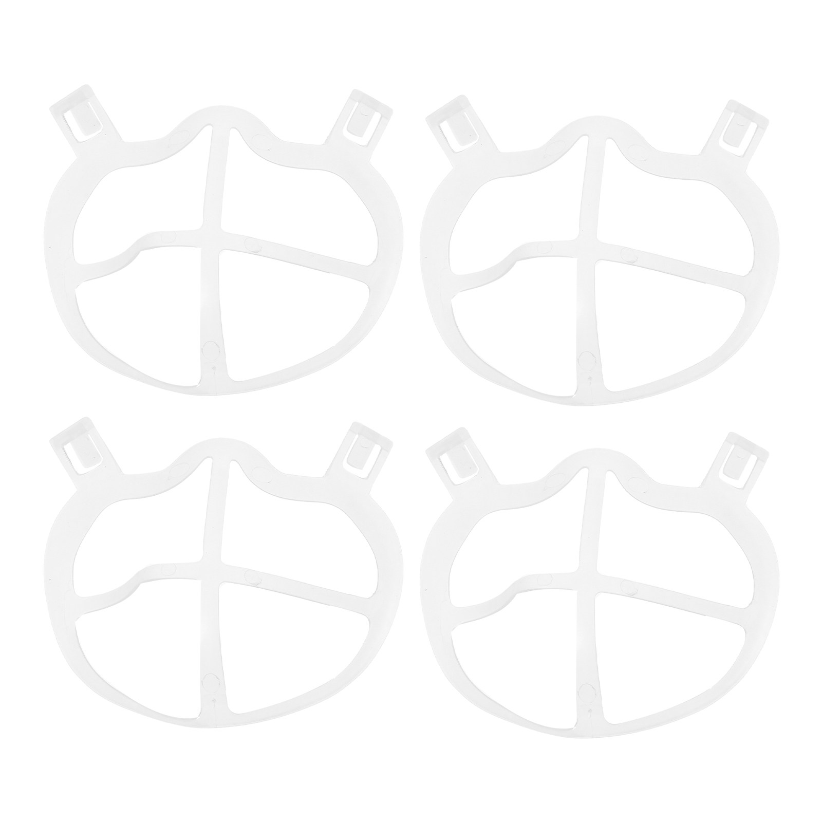 10Pcs Lightweight Odorless Mas - огляд і ціна Silicone Mask Bracket