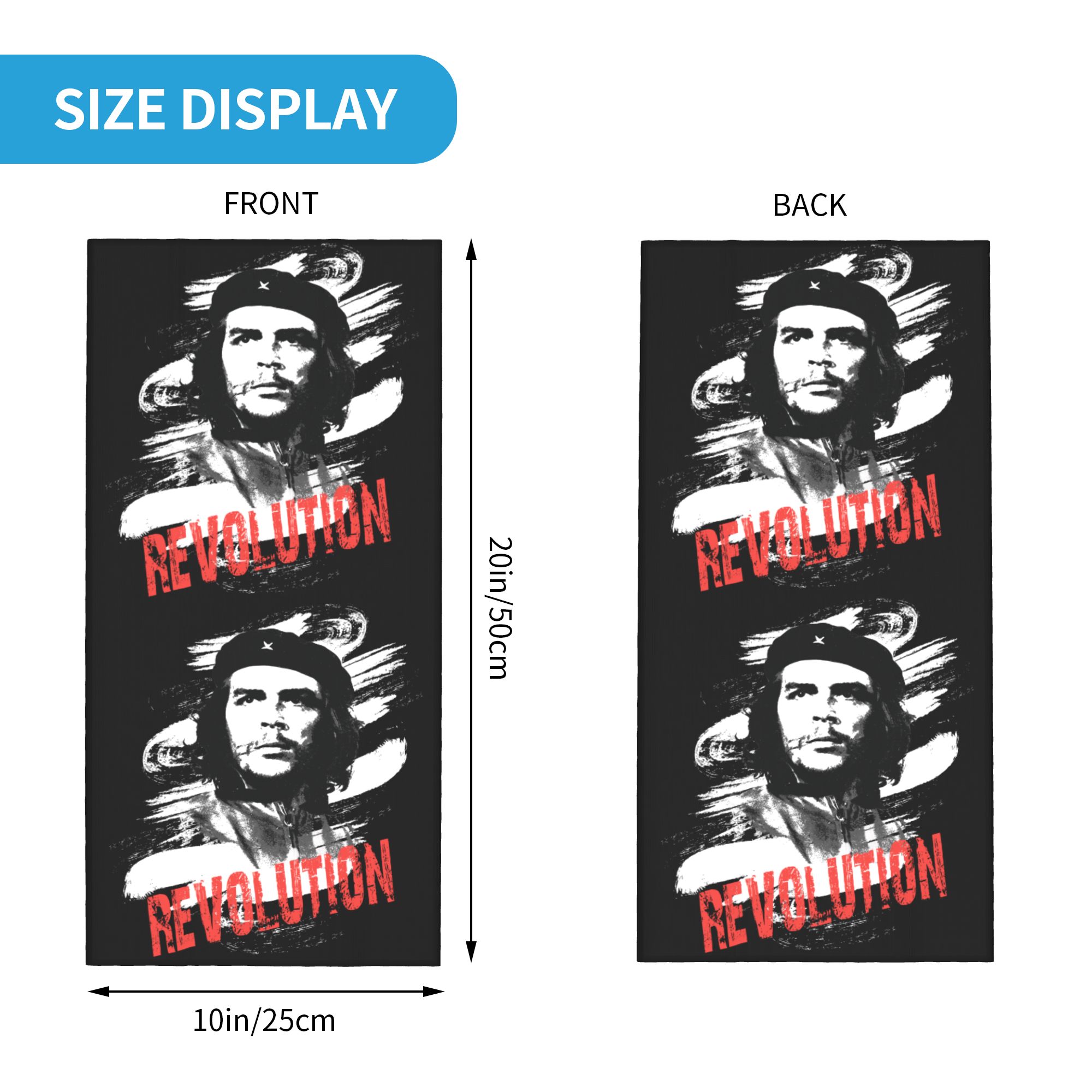 Custom Che Guevara Revolution  - огляд і ціна Neck Gaiter Face Cover