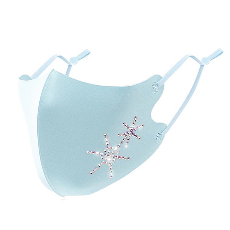 Women's Sparkling Rhinestone F - огляд і ціна Cloth Face Mask Washable