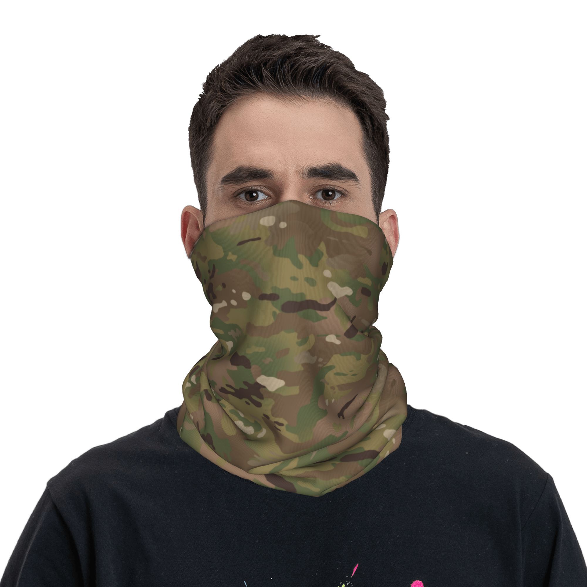 Custom Military Camouflage Pat - огляд і ціна Neck Gaiter Face Cover
