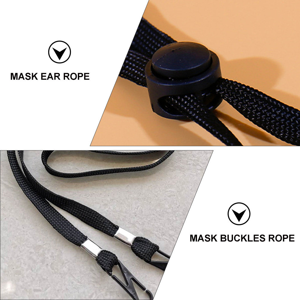 12Pcs Safety Mask Holder Adjus - огляд і ціна Mask Lanyard Adjustable