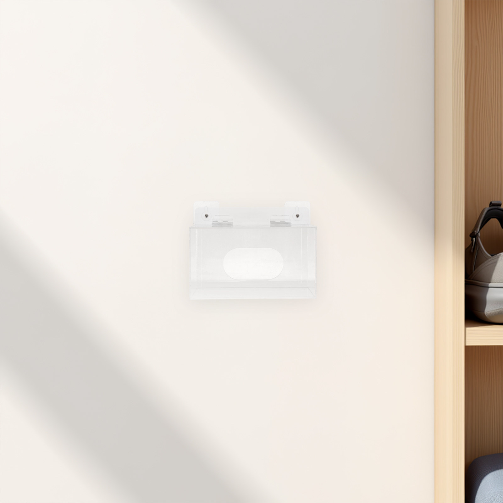 Acrylic Face Mask Holder Wall  - огляд і ціна Face Mask Storage Box
